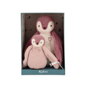 Peluches Pingüinos Abrazando Rosa - Kaloo