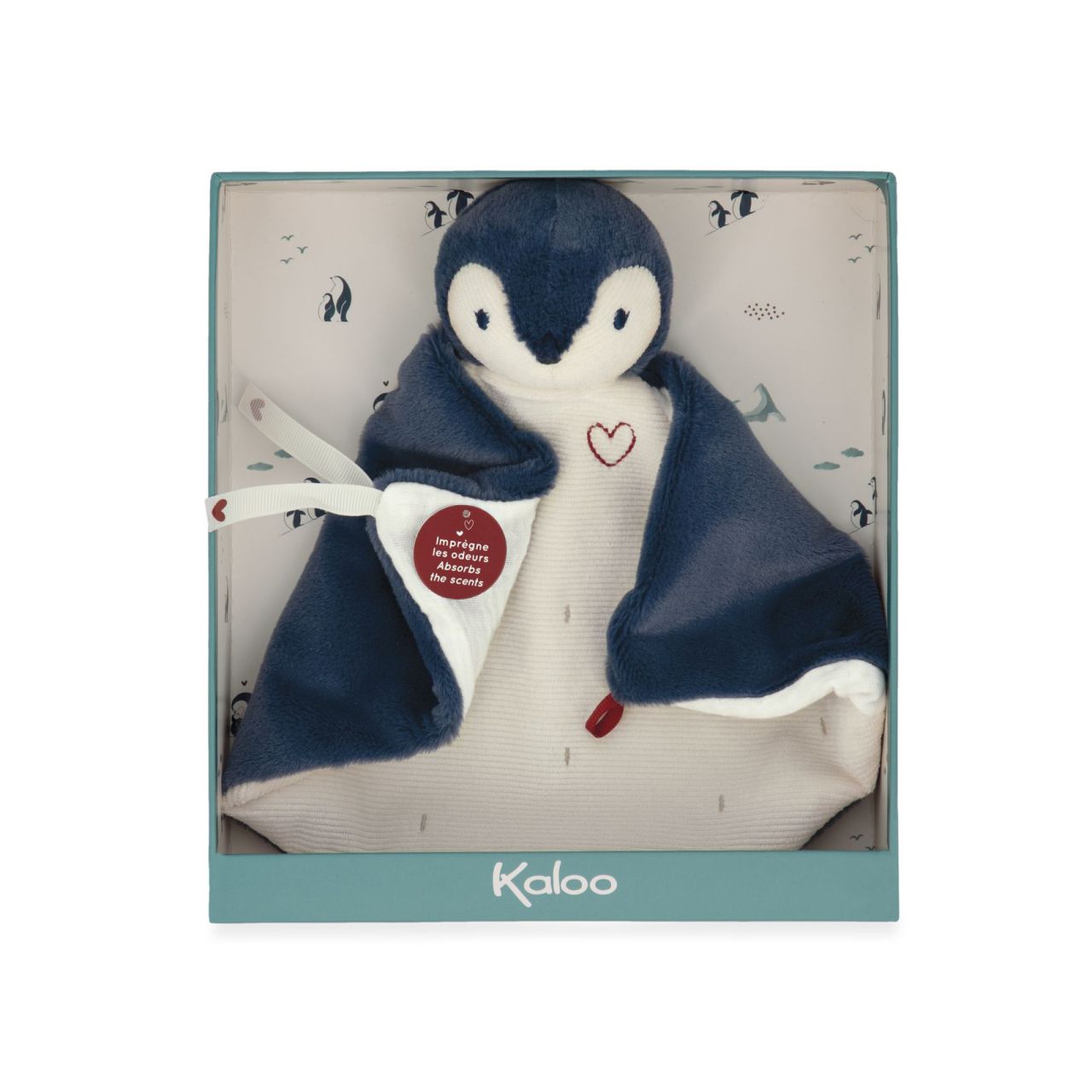 Doudou Pingüino Azul - Kaloo