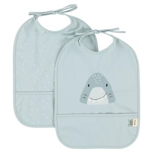 Babero Impermeable 2pack Mr. Shark - Trixie