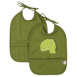 Babero Impermeable 2pack Mr. Dino - Trixie