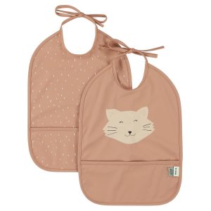 Babero Impermeable 2pack Mrs. Cat - Trixie