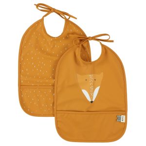 Babero Impermeable 2pack Mr. Fox - Trixie