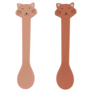 Cucharas De Alimentación De Silicona Mrs. Cat 2pack -Trixie
