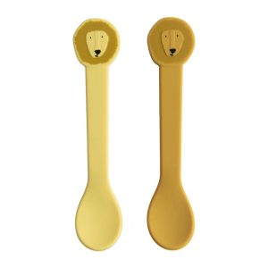 Cucharas De Alimentación De Silicona Mr. Leon 2pack - Trixie