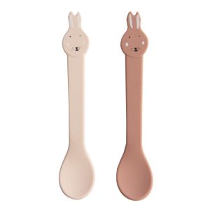 Cucharas De Alimentación De Silicona Mrs. Rabbit 2pack - Trixie