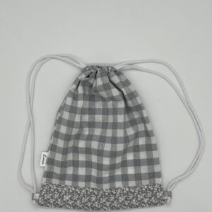 Bolsa Multiusos con Patrón Cuadrado y Floral