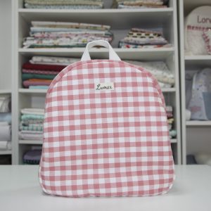 Mochila BEBÉ Estampado vichy rojo