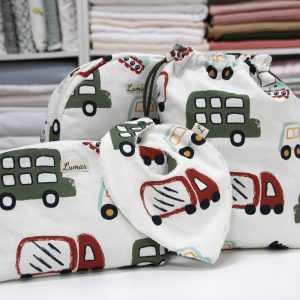 Canastilla HIGH Simpático estampado de vehículos