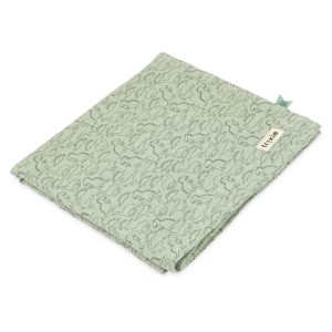 Toalla Muselina Mr. Dino 120x120cm - Trixie